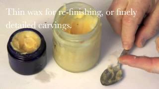 How to make Beeswax Polish  Woodcarving Workshops [upl. by Brieta]