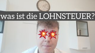 Lohnsteuer einfach erklärt [upl. by Ecnerret]