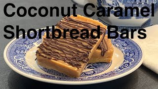 Better Than Girl Scout Cookies  Coconut Caramel Shortbread Bars  And Available All Year Round [upl. by Simsar]