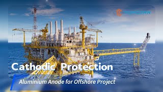 Cathodic Protection  Aluminum Anodes for Offshore Project  TOPCORR [upl. by Hussar936]