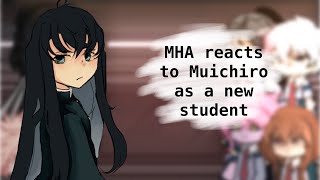 Mha react to muichiro as a new student 12  Discontinued [upl. by Adlei]