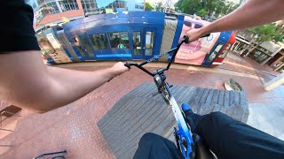 POV BMX Bike Riding in PORTLAND OREGON [upl. by Tomlin143]