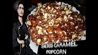 SALTED CARAMEL POPCORN  Food Creativity [upl. by Ahtera]