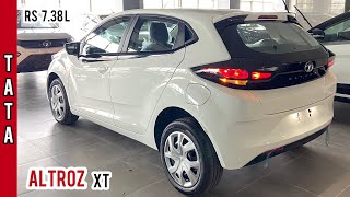 Tata Altroz 2022  Altroz XT Petrol  Rs 738L 🔥 Detailed Walkaround Video [upl. by Dlanger878]