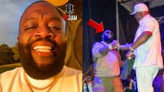 Rick Ross amp Trick Trick Squash Beef On Stage With Help Of Death Row CoFounderquot [upl. by Dhiren179]