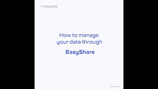 How to manage your data through EasyShare vivo FuntouchOS [upl. by Raila]