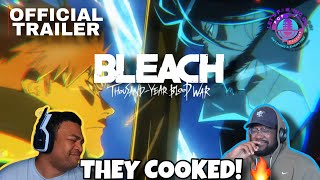 BLEACH THOUSANDYEAR BLOOD WAR PART 3 TRAILER REACTION [upl. by Ecirtel]