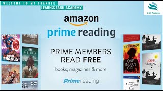 Amazon Prime Reading  Free Amazon Reading  Overview 2 [upl. by Isidro]