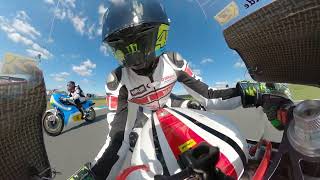 Onboard Yamaha TZ250 5KE4 at TT Circuit Assen  360° Cam POV  2StrokeLife [upl. by Ita115]