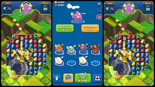 Greedy Dragon  Match3 Tycoon Gameplay Android [upl. by Einitsed84]