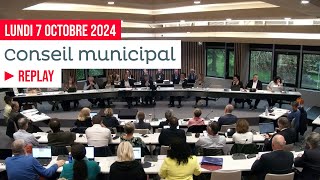 Conseil municipal de Mérignac du lundi 7 octobre 2024 [upl. by Kimberlee]