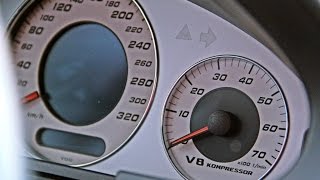 Mercedes E55 AMG w211 Acceleration amp burnout [upl. by Witkin743]