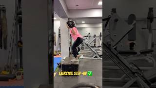 How To Do a correct step ups ✅youtubeshorts fitness short viralvideo gym explore shorts yt [upl. by Longerich]