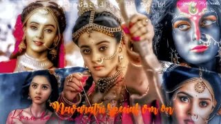 Navratri special vm poojasharma malikasingh radhakrishn mahakaali draupadi mahabharat [upl. by Enidlareg]