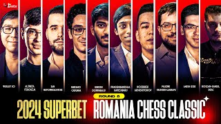 Gukesh vs Anish Pragg vs Caruana at Superbet Classic  R8  Live Commentary by Sagar amp Amruta [upl. by Pedersen]