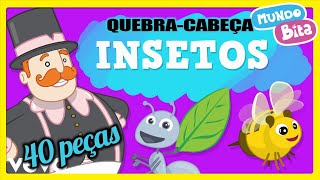 Rompecabezas  Mundo Bita Insetos  Video educativo para niños  Aprendizaje Infantil [upl. by Anesusa]