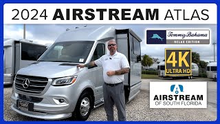 Airstream 2024 Atlas Class B Tommy Bahama Motor Home in 4K [upl. by Ycnaffit]