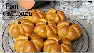 Pan o Panecillos de Calabaza  Sin Amasadora  Cocinando Tentaciones [upl. by Hays]