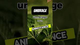 umbrage learn teach shorts [upl. by Anippesuig507]