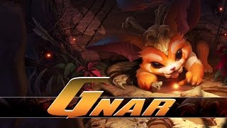 League of Legends Gnar the Missing Link Champion Spotlight [upl. by Ettelracs]