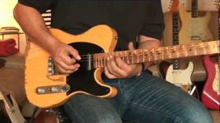 2011 Fender Custom Shop 52 Telecaster Heavy Relic Part1 [upl. by Idas]