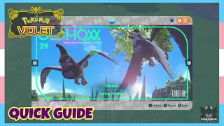 Where To Catch Staravia In The Teal Mask Pokemon Scarlet amp Violet  Location Quick Guide [upl. by Ring]