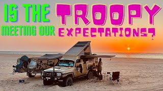 HALF WAY TROOPY REVIEW Tips tricks successes and FAILURES [upl. by Rrats]