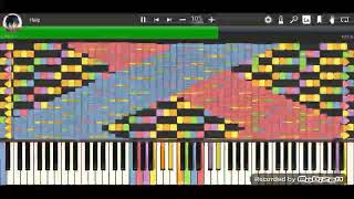 HRKS LAG TESTER Mobile Legit Run in Synthesia [upl. by Klinger255]