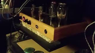 Tektron prototype preamplifier Clasenquots turn turntable music Chet Baker sings [upl. by Aicre]