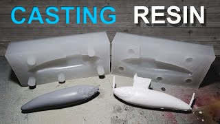 Casting Resin Fishing Lures a stepbystep on making resin copies of your wooden lure carving [upl. by Hook]