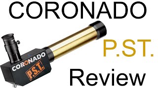 Coronado Personal Solar HAlpha Telescope  PST  Review What can you expect to see [upl. by Ramin248]