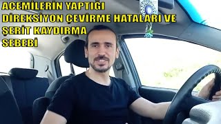 DİREKSİYON TUTUŞUÇEVİRME TEKNİKLERİDİREKSİYON HAKİMİYETİEHLİYET DİREKSİYON SINAVI ŞERİT DEĞİŞTİRM [upl. by Acimad]