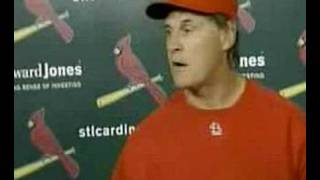 Tony La Russa Confronts Reporter [upl. by Atok721]