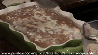 Authentic Tres Leches Cake Recipe [upl. by Lianne676]