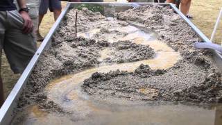 EmRiver Introduction erosion and deposition in a selfforming model river channel [upl. by Anika]