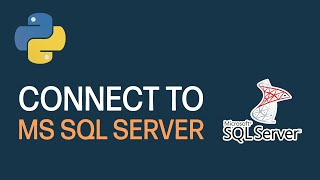 How To Connect To SQL Server In Python [upl. by Etezzil]