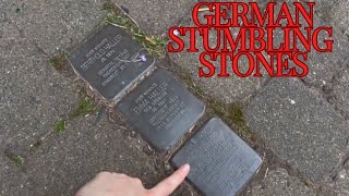 Revisiting History Germany  Chasing History  Jewish Stolperstein Stumbling Stones [upl. by Sifan883]