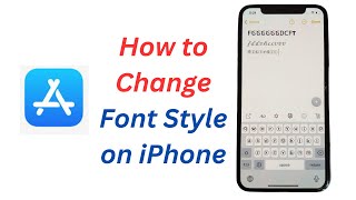 How to Install Fonts On iPhone  How to Get Custom Font on iPhone [upl. by Suirradal]