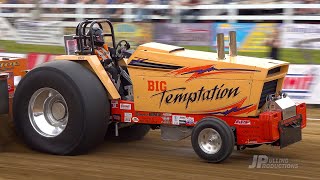 Light Super Stocks pulling at the 2023 Super Pro Showdown in Jerseyville IL  Pro Pulling League [upl. by Pinelli]