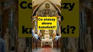 🟡Co znaczy słowo katolicki apokalipsa kosciol [upl. by Eniawed93]