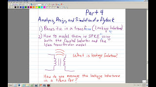 Analysis and Design of a Flyback Part 4 How to Model the Transformer and Simulate it [upl. by Galasyn]