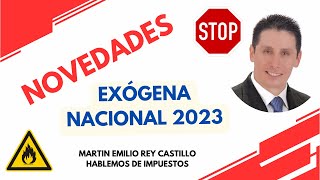 💕INFORMACIÓN EXOGENA AÑO 2023 Y 2024 PRINCIPALES CAMBIOS EN EXOGENA Resolución 1255 de 2022💓 [upl. by Murtha269]