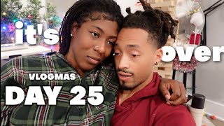 WE MADE IT TO CHRISTMAS  VLOGMAS DAY 25 [upl. by Rednael]