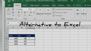 Alternative to Excel [upl. by Manella]