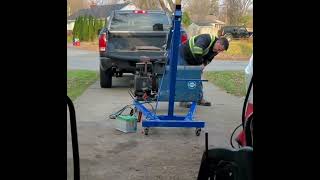 1980 MILLER AEAD 200LE WELDER  GENERATOR  FIRST START UP IN 5 YEARS [upl. by Nitnerb548]