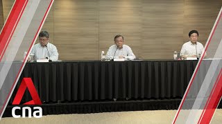 COVID19 Phase 2 of Singapores reopening most activities to resume  Full news conference [upl. by Adnih]