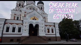 Short Vlog of Tallinn Estonia 🇪🇪 [upl. by Yuu142]