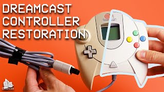 Restoring a SEGA Dreamcast Controller  Retrobright ASMR [upl. by Linus]