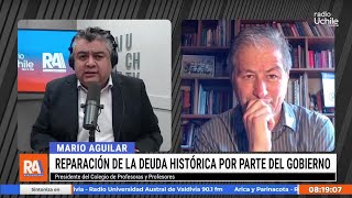 RADIO UDECHILE ENTREVISTA A PRESIDENTE MARIO AGUILAR SOBRE PROPUESTA DE REPARACIÓN DEUDA HISTÓRICA [upl. by Lunn146]