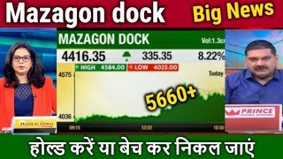 MAZAGON DOCK SHIPBUILDERS SHARE LATEST NEWS  MAZAGON DOCK SHIPBUILDERS COMPLETE ANALYSIS  TARGET 🎯 [upl. by Eentruok640]